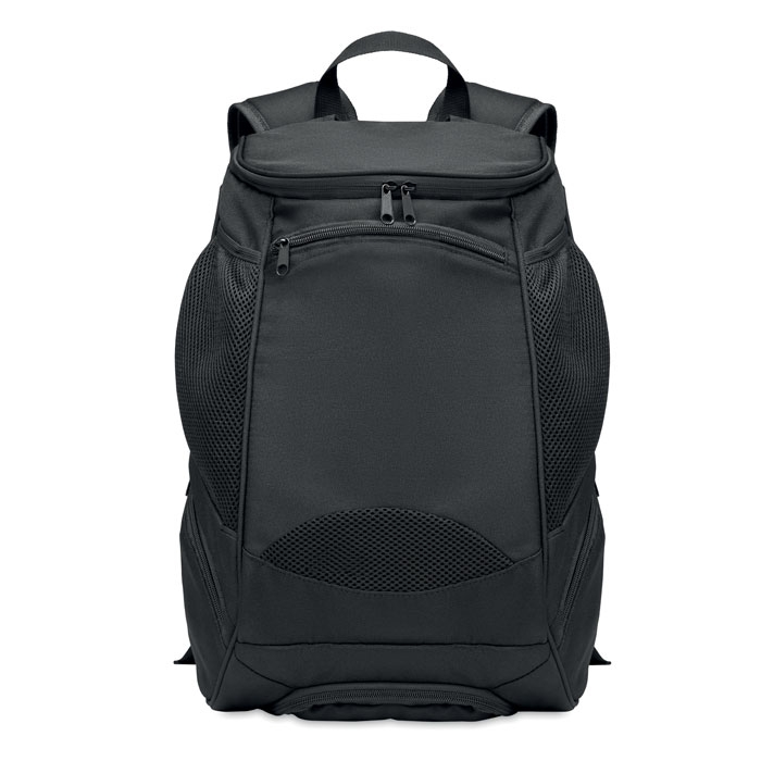 Рюкзак спортивный 600D RPET, черный, rpet