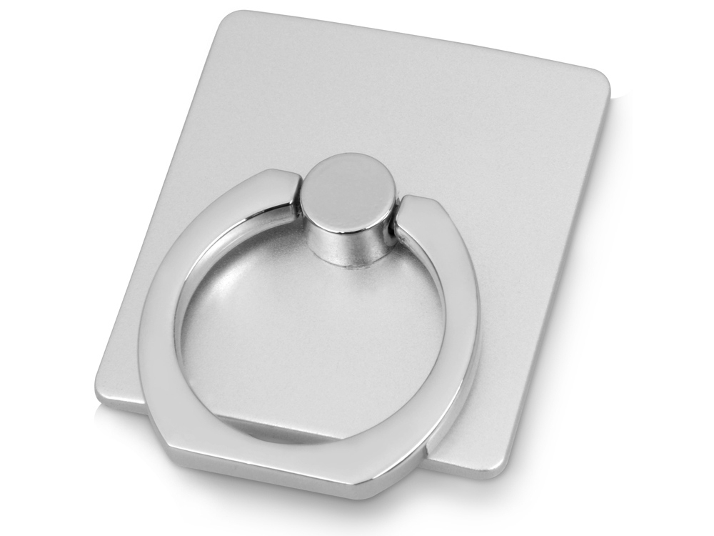 Кольцо-подставка «iRing», серебристый, пластик, металл