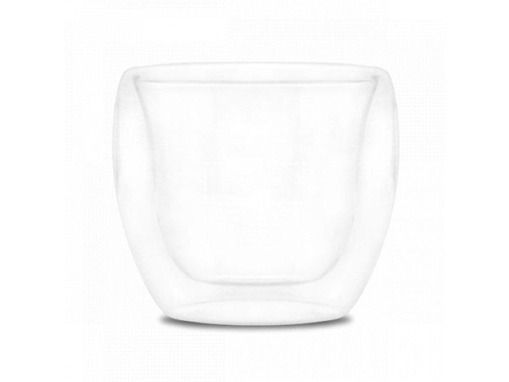 Набор из 2-х стаканов «EXPRESSO», прозрачный, стекло
