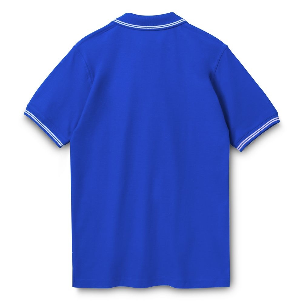 Рубашка поло Virma Stripes, ярко-синяя, синий, хлопок