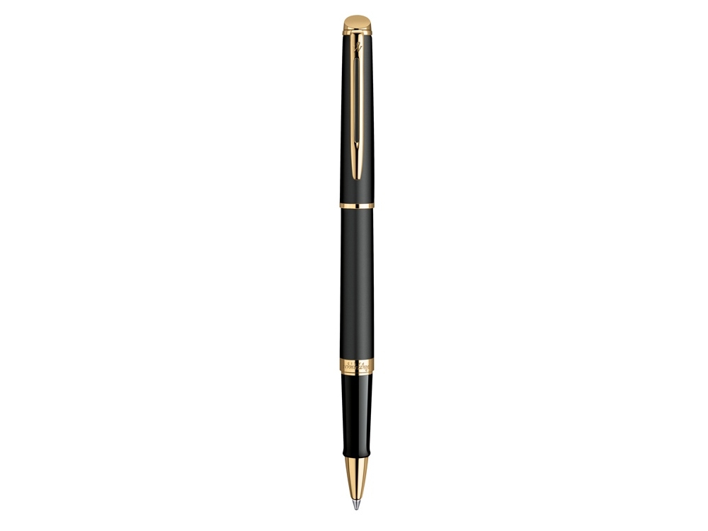 Ручка роллер Hemisphere, черный, желтый, металл
