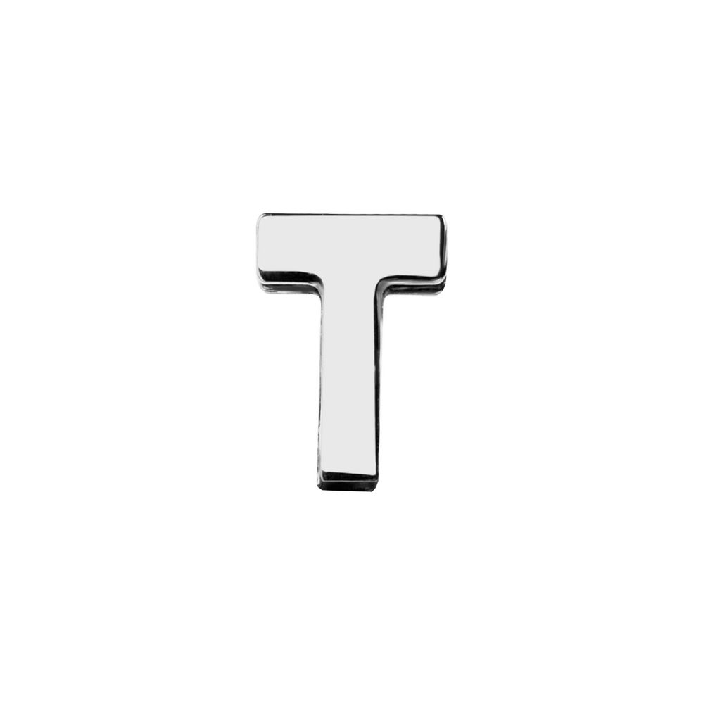 Элемент брелка-конструктора «Буква Т», металл