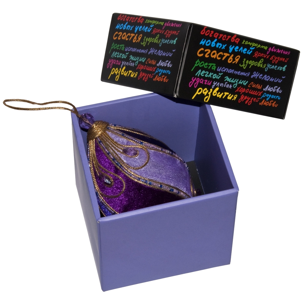Коробка подарочная «Пожелание», малая, картон