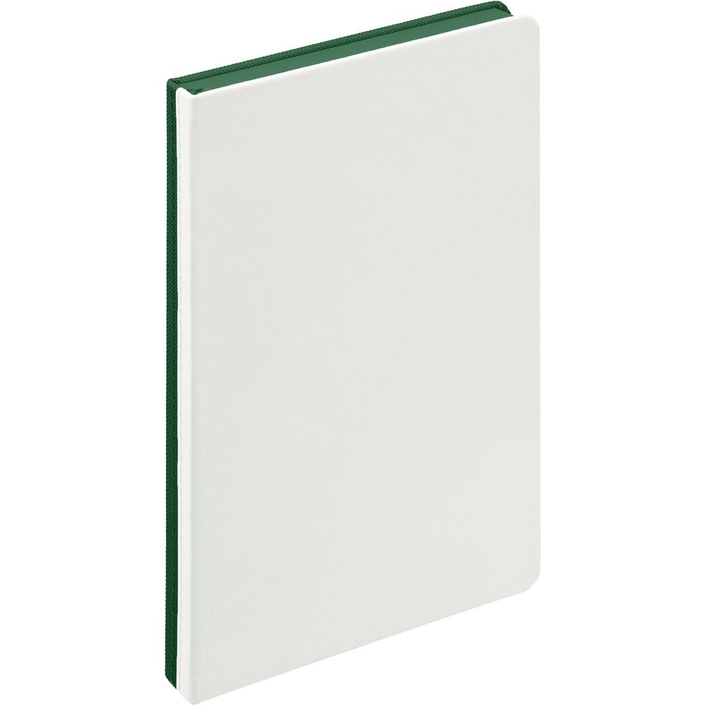 Набор Duplex, белый с зеленым, зеленый, белый, искусственная кожа; металл; картон