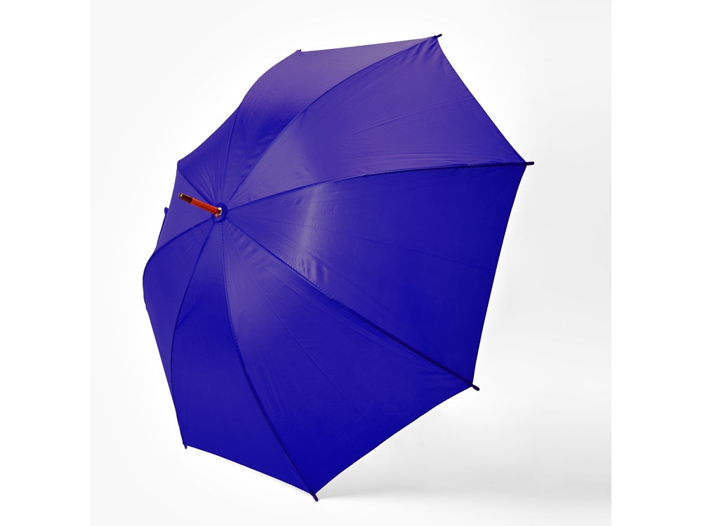 Зонт-трость LYSE, механический, синий, полиэстер