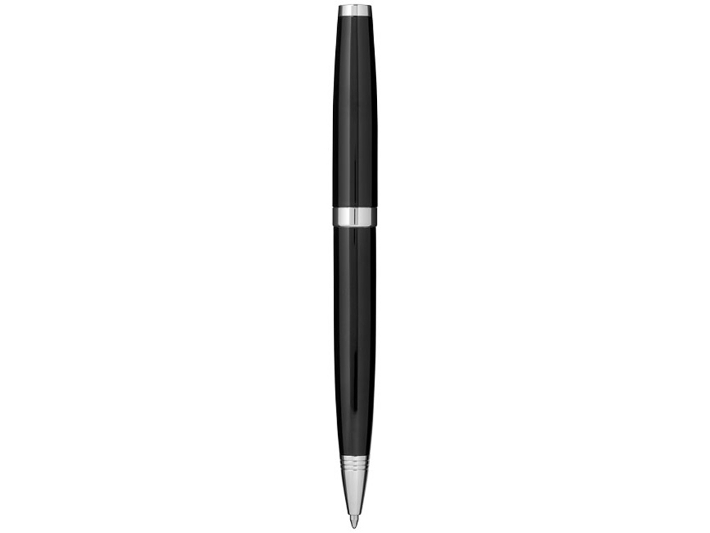 Подарочный набор Legatto: блокнот А6, ручка шариковая, черный, металл, кожзам