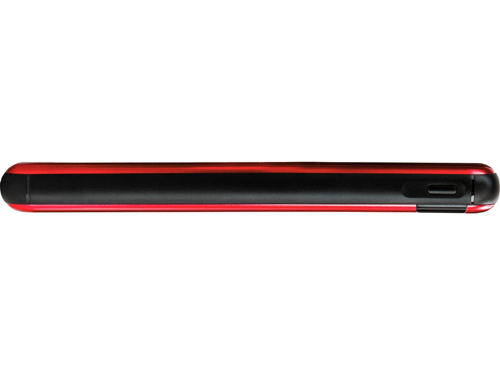 Внешний аккумулятор «Forge», 10000 mAh, красный, пластик, металл