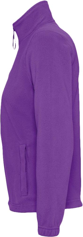 Куртка женская North Women, фиолетовая, фиолетовый, полиэстер 100%, плотность 300 г/м²; флис