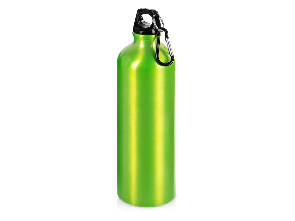 Бутылка «Hip M» с карабином, 770 мл, зеленый, пластик, алюминий