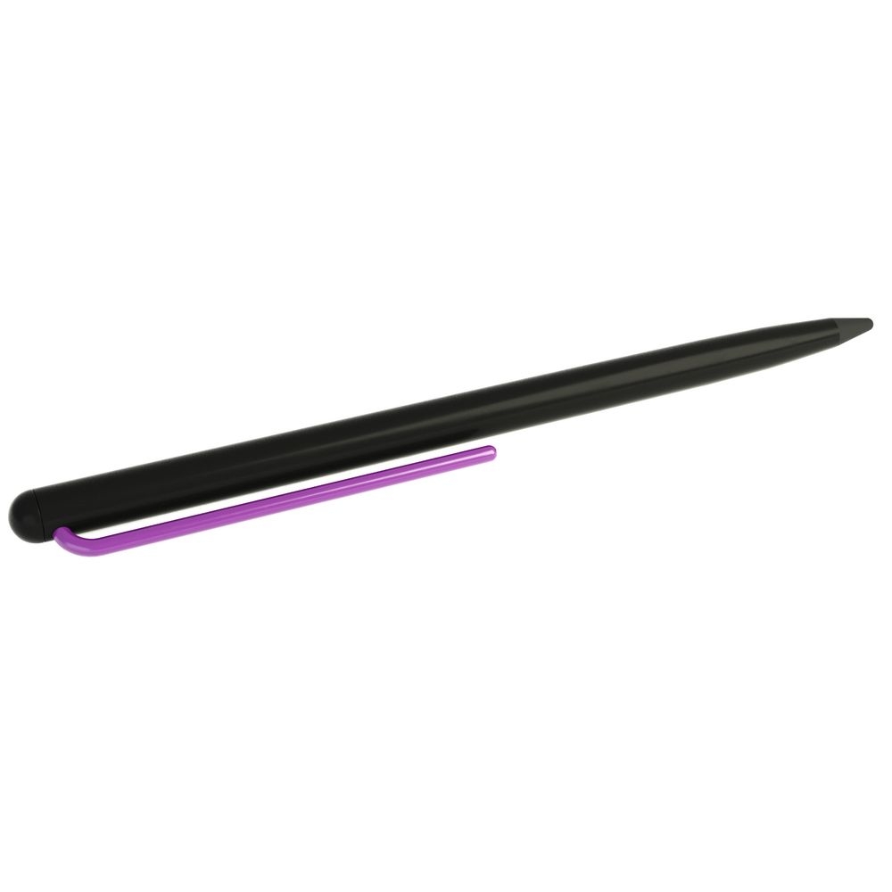 Карандаш GrafeeX в чехле, черный с фиолетовым, черный, фиолетовый, металл; алюминий