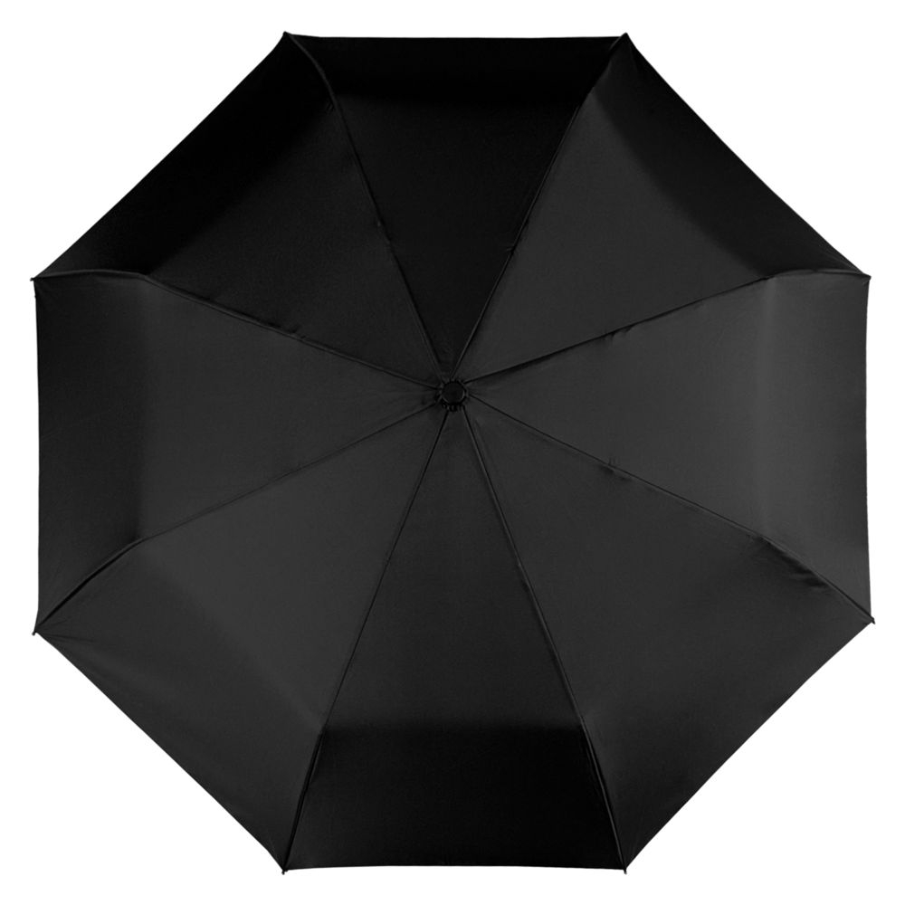 Складной зонт Magic с проявляющимся рисунком, черный, черный, купол - эпонж, 190t; ручка - пластик; спицы - стеклопластик