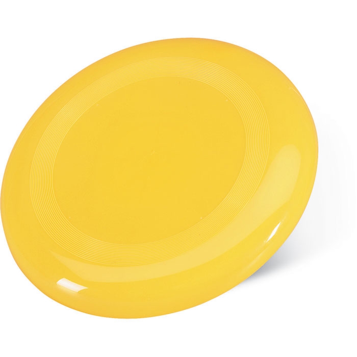 Летающая тарелка, желтый, пластик