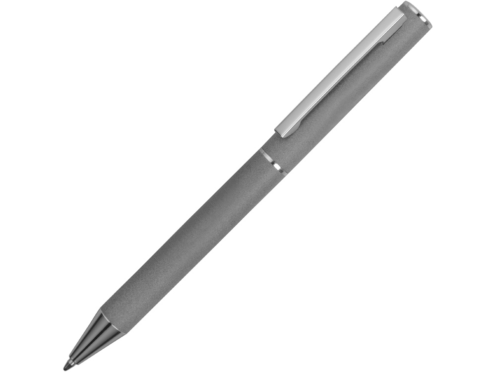 Ручка металлическая шариковая «Stone» soft-touch , серый, soft touch