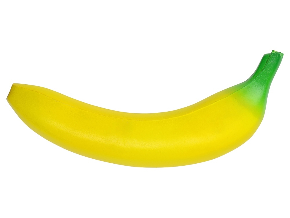 Антистресс «Банан», зеленый, желтый, пластик