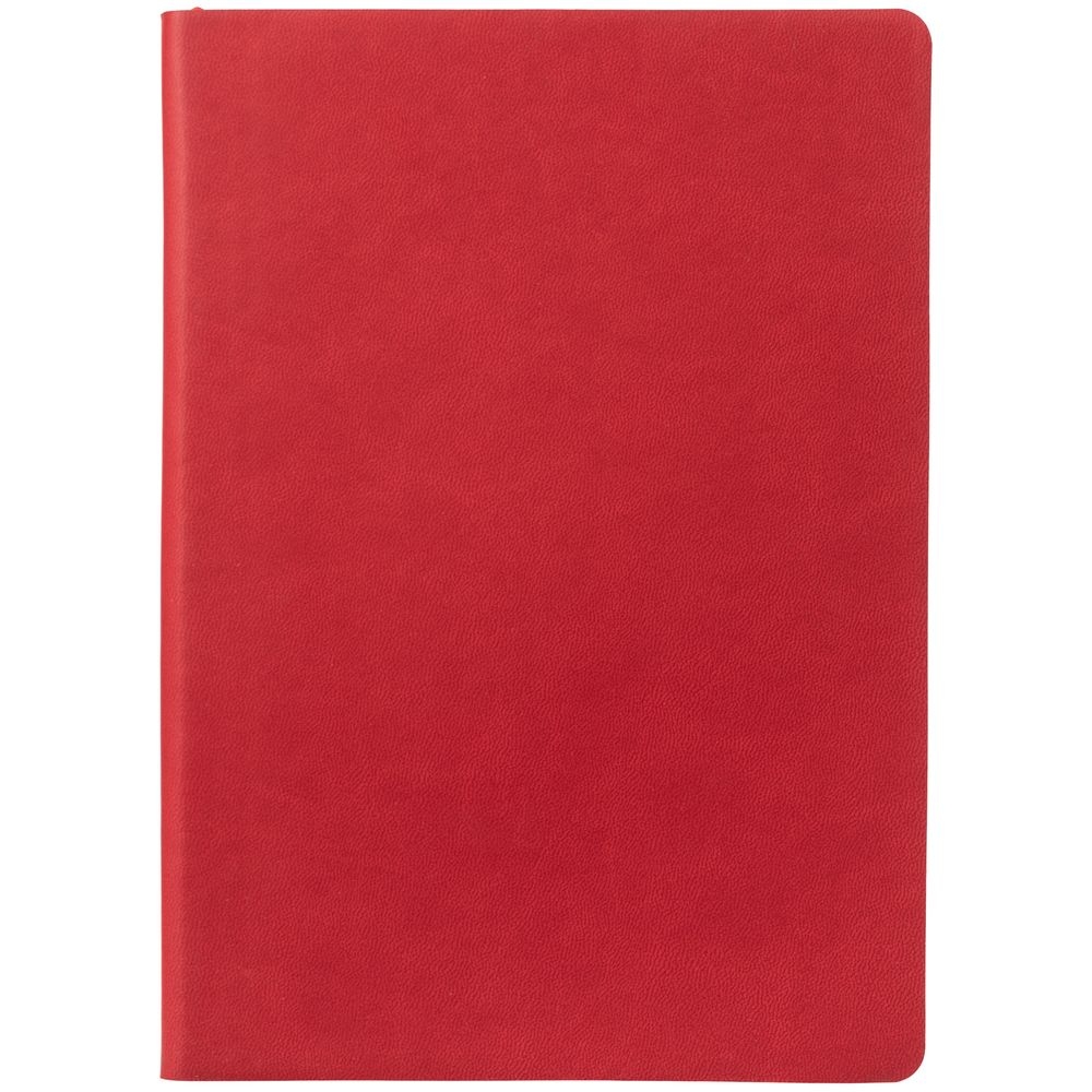 Ежедневник Romano, недатированный, красный, красный, кожзам