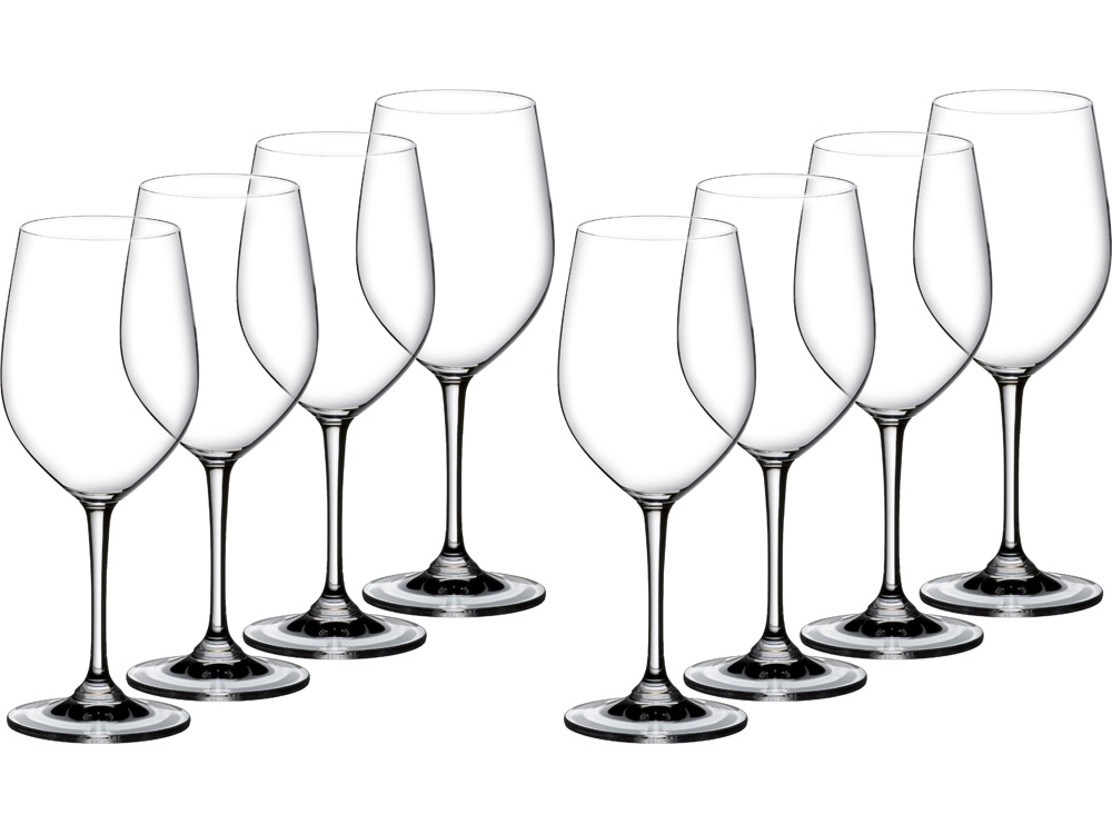 Набор бокалов Viogner/ Chardonnay, 350 мл, 8 шт., прозрачный, стекло