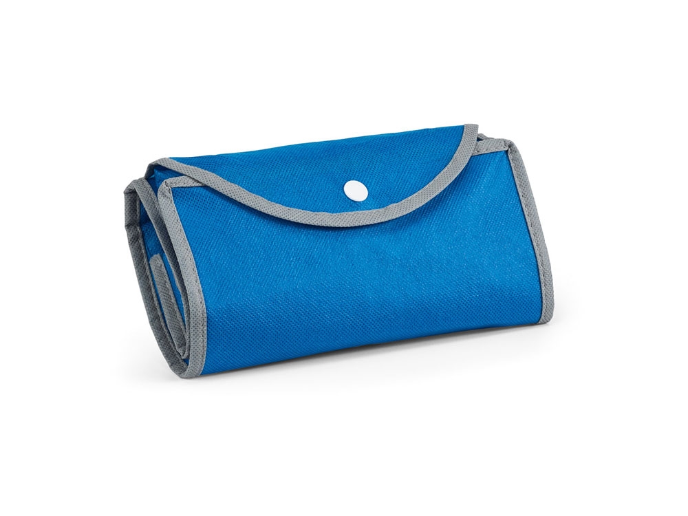 Складывающаяся сумка «PERTINA», голубой, нетканый материал