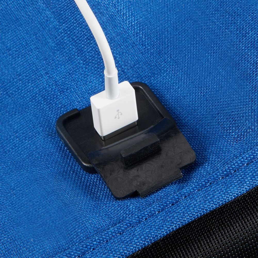 Рюкзак для ноутбука Securipak, ярко-синий, синий, полиэстер