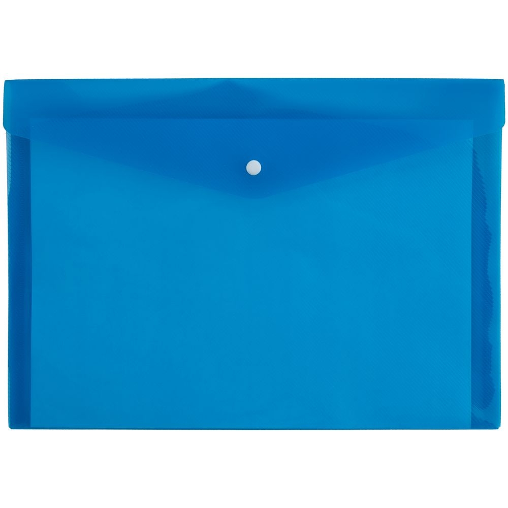 Папка-конверт Expert, синяя, синий, полипропилен