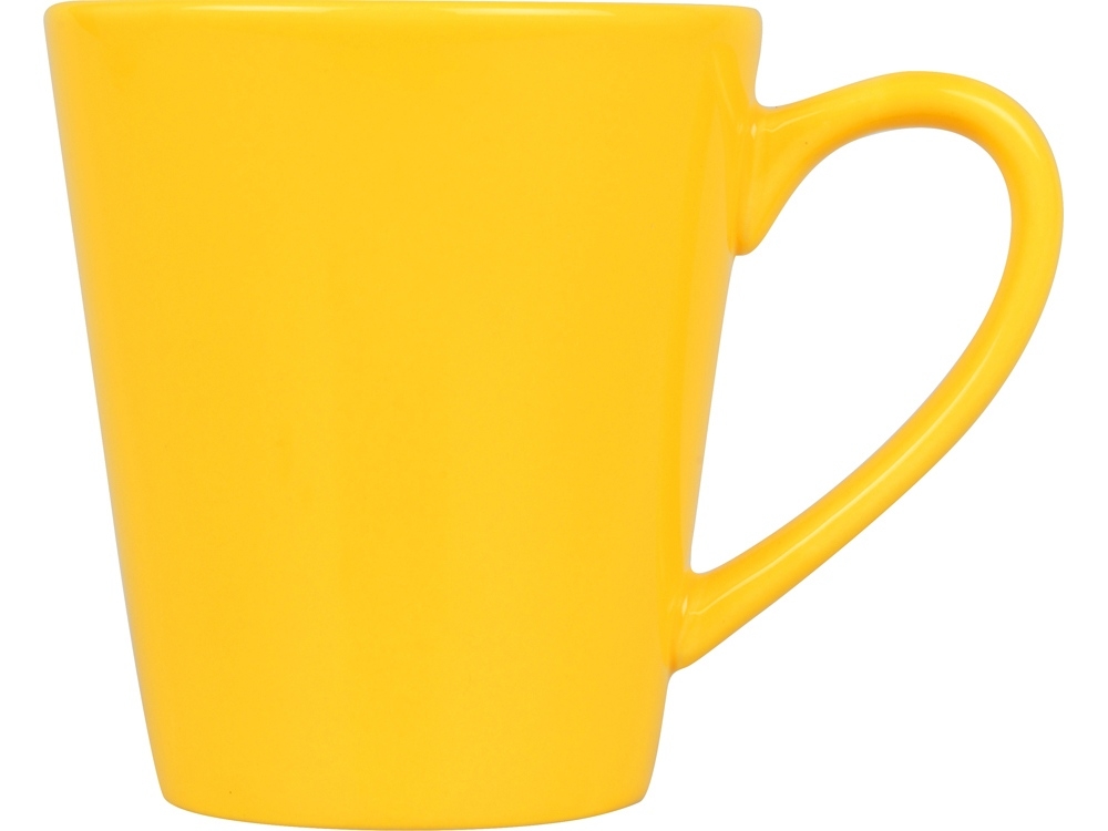 Кружка «Cone», желтый, керамика