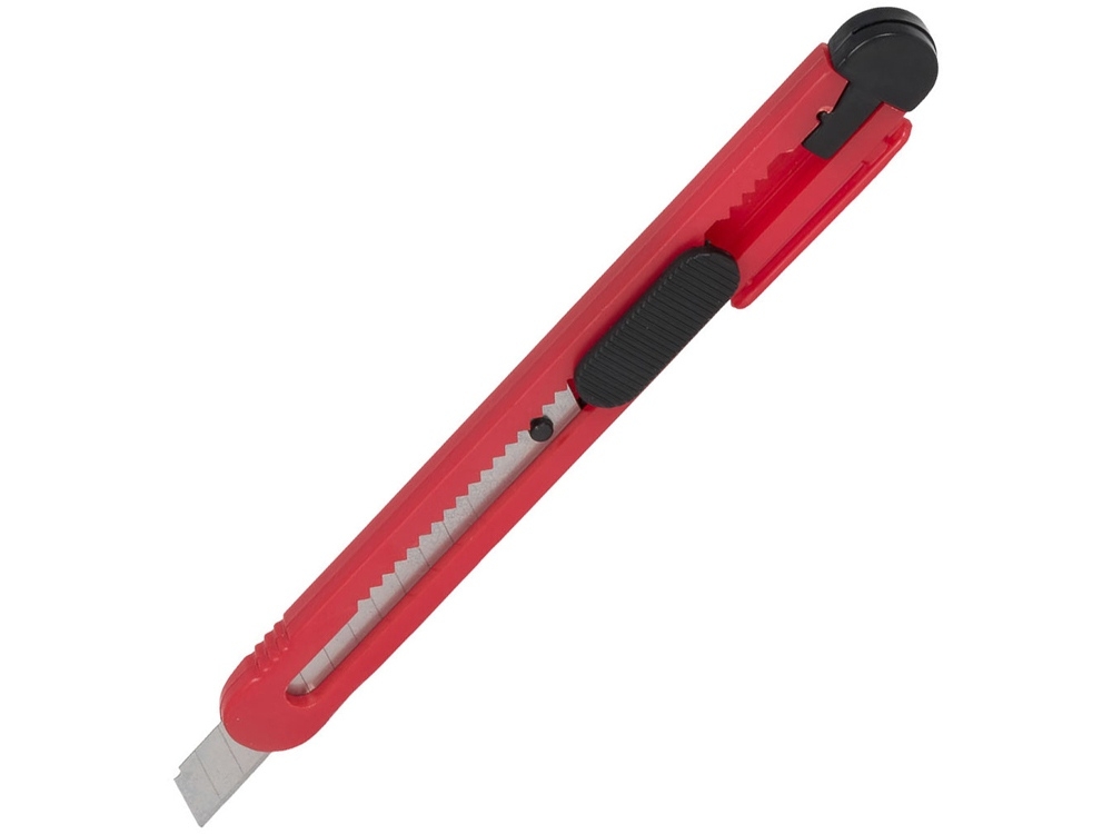 Канцелярский нож «Sharpy», красный, пластик