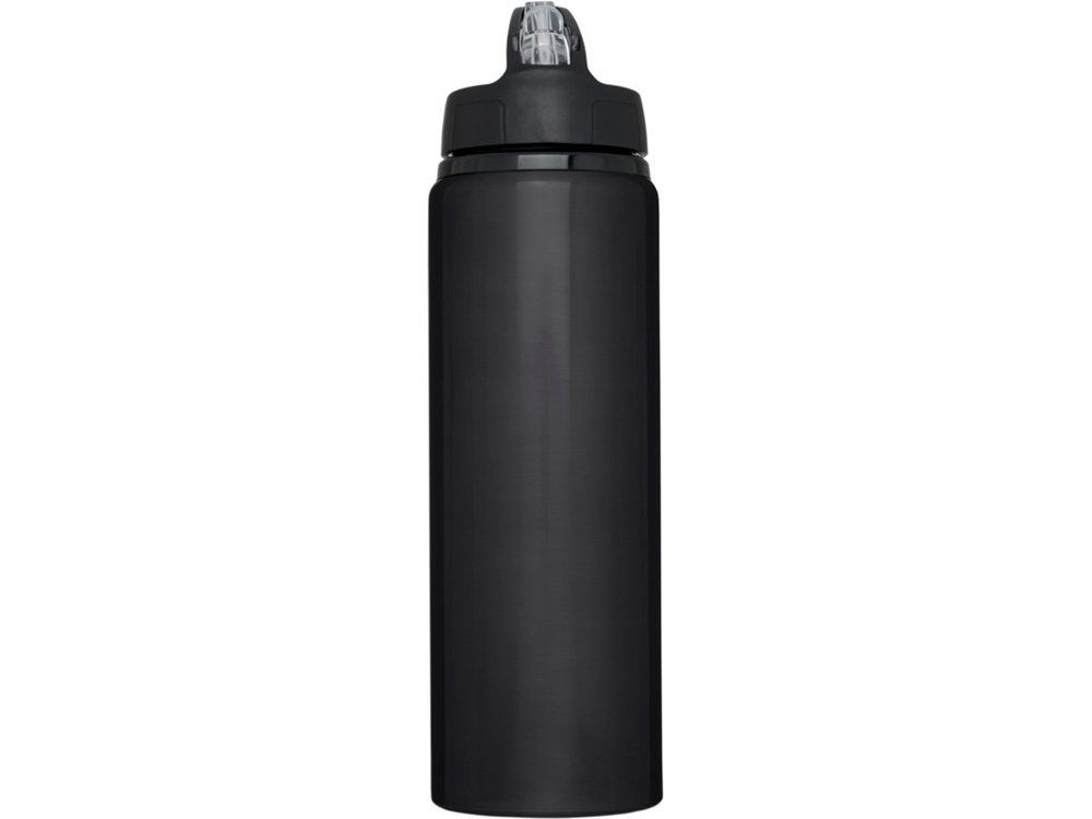 Бутылка спортивная «Fitz», черный, пластик, алюминий