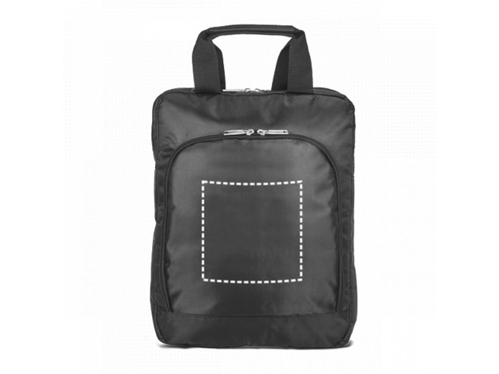 Рюкзак для ноутбука до 15'' «ROCCO», черный, полиэстер