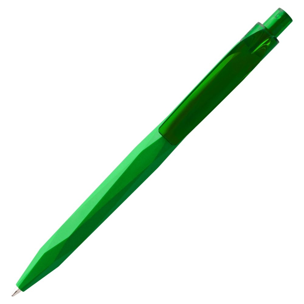 Ручка шариковая Prodir QS20 PMT-T, зеленая, зеленый, пластик