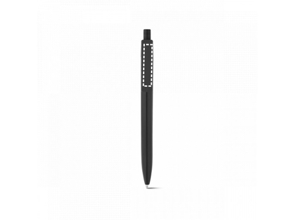 Шариковая ручка с зажимом для нанесения доминга «RIFE», синий, пластик