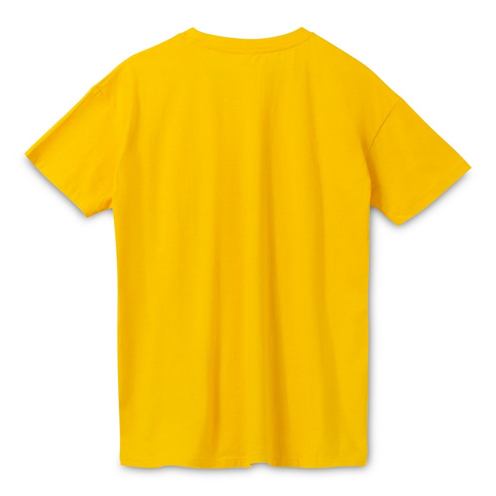 Футболка унисекс Regent 150, желтая, желтый, хлопок