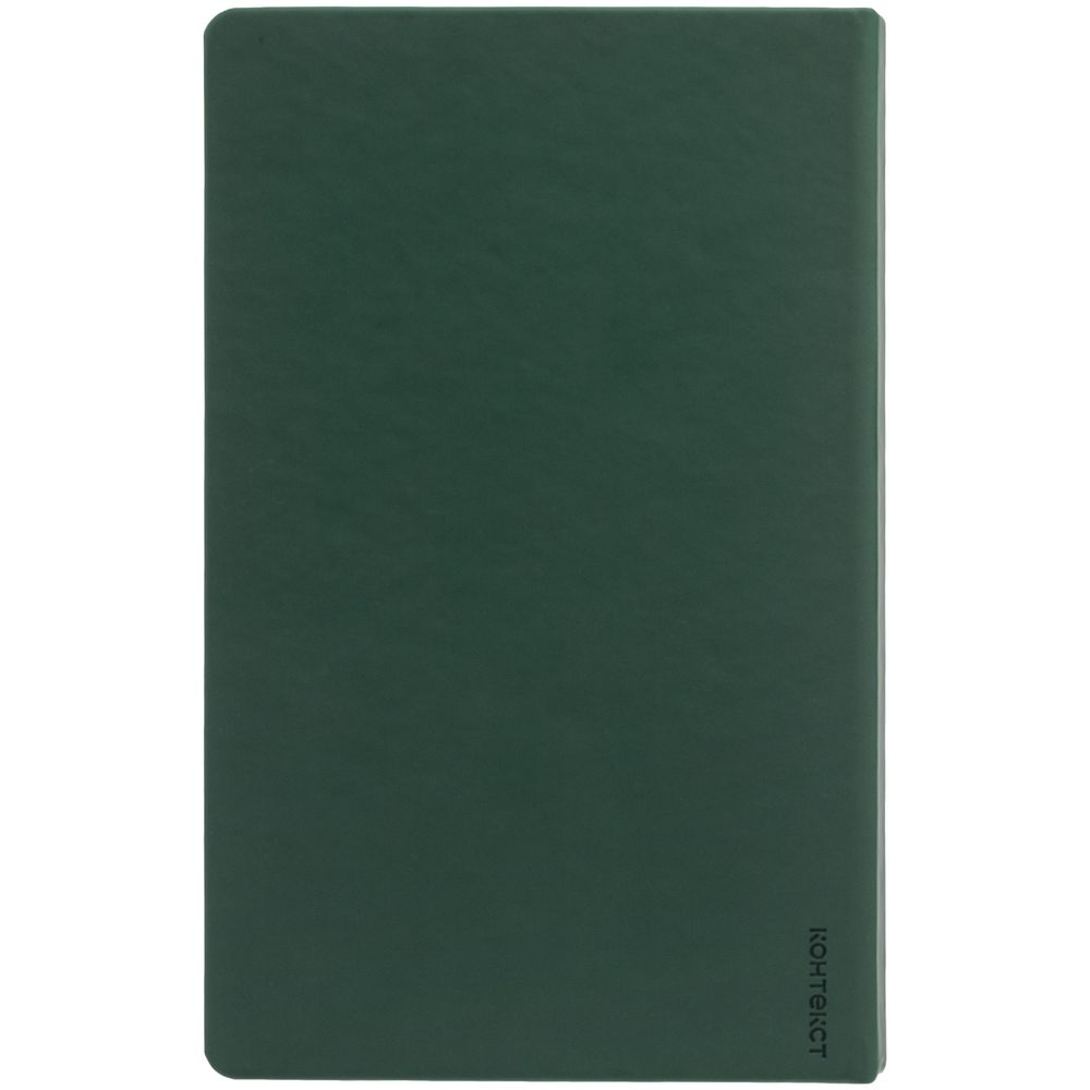 Ежедневник Magnet Shall, недатированный, зеленый, зеленый, искусственная кожа; покрытие софт-тач