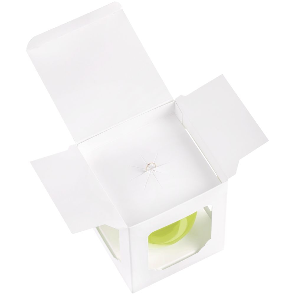 Елочный шар Gala Night в коробке, зеленый, 6 см, зеленый, шар - стекло; коробка - картон