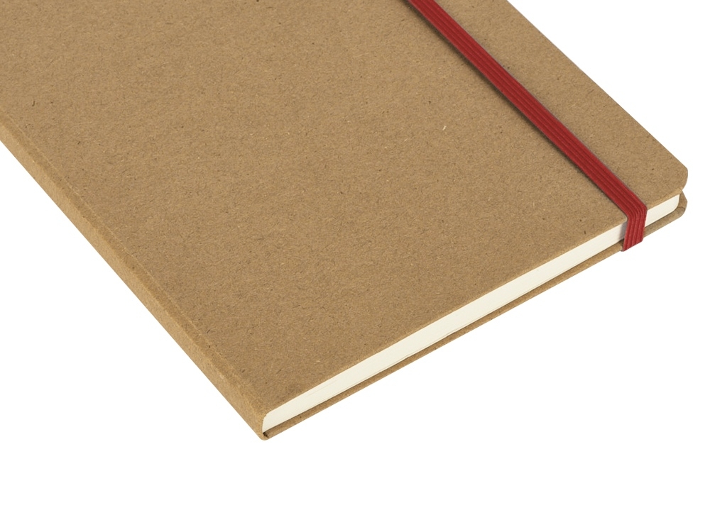 Блокнот А5 в твердой обложке «Sevilia Hard», коричневый, красный