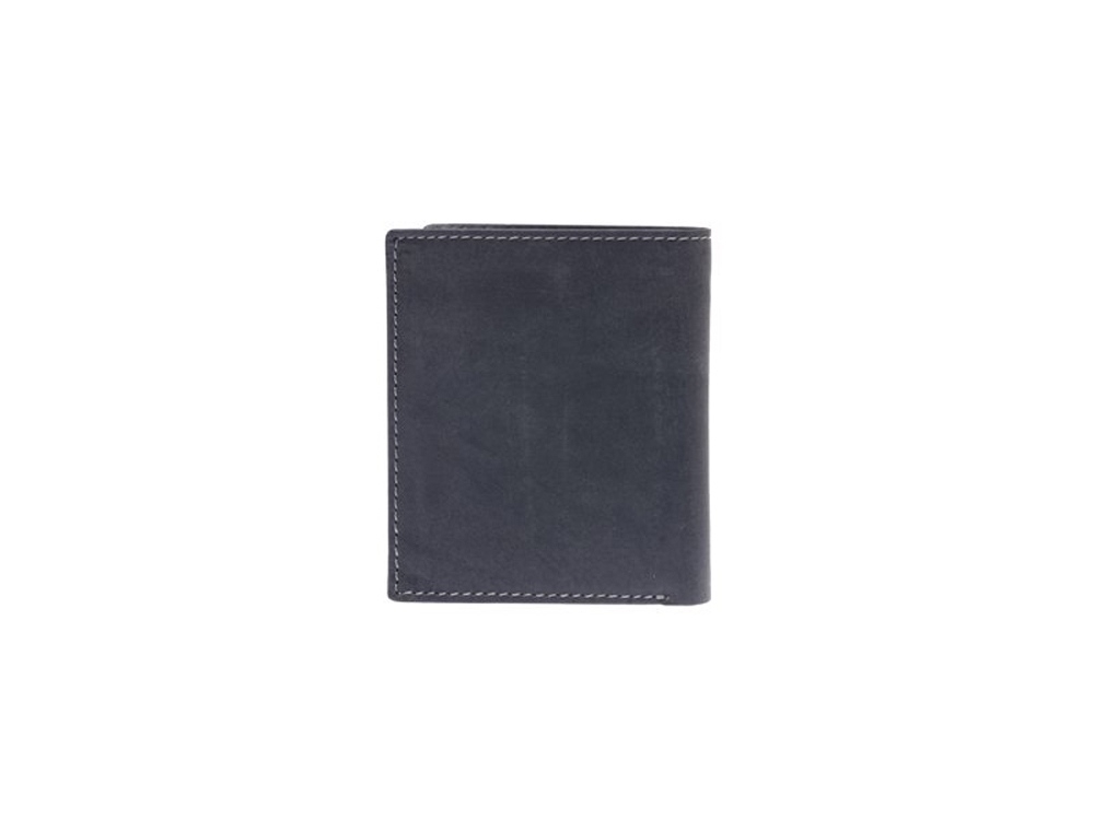 Бумажник «Yukon», черный, кожа