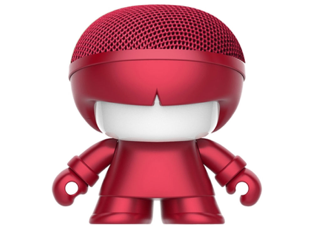 Портативная колонка Bluetooth «mini Xboy Metallic», красный, пластик