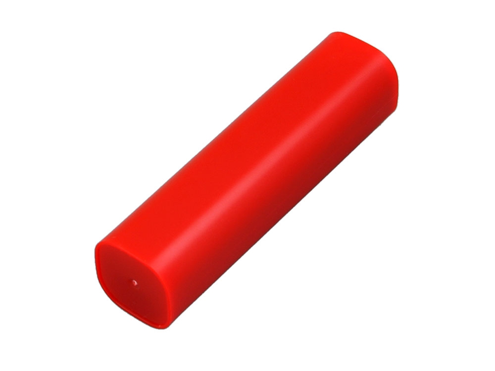 Внешний аккумулятор «Digi» прямоугольной формы, 2600 mAh, красный, пластик