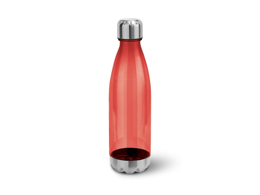 Бутылка для спорта 700 мл «ANCER», красный, пластик, металл