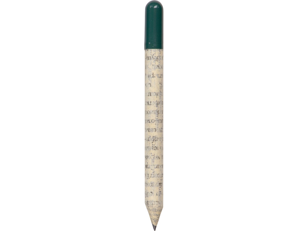«Растущий карандаш» mini с семенами базилика, зеленый, серый, бумага