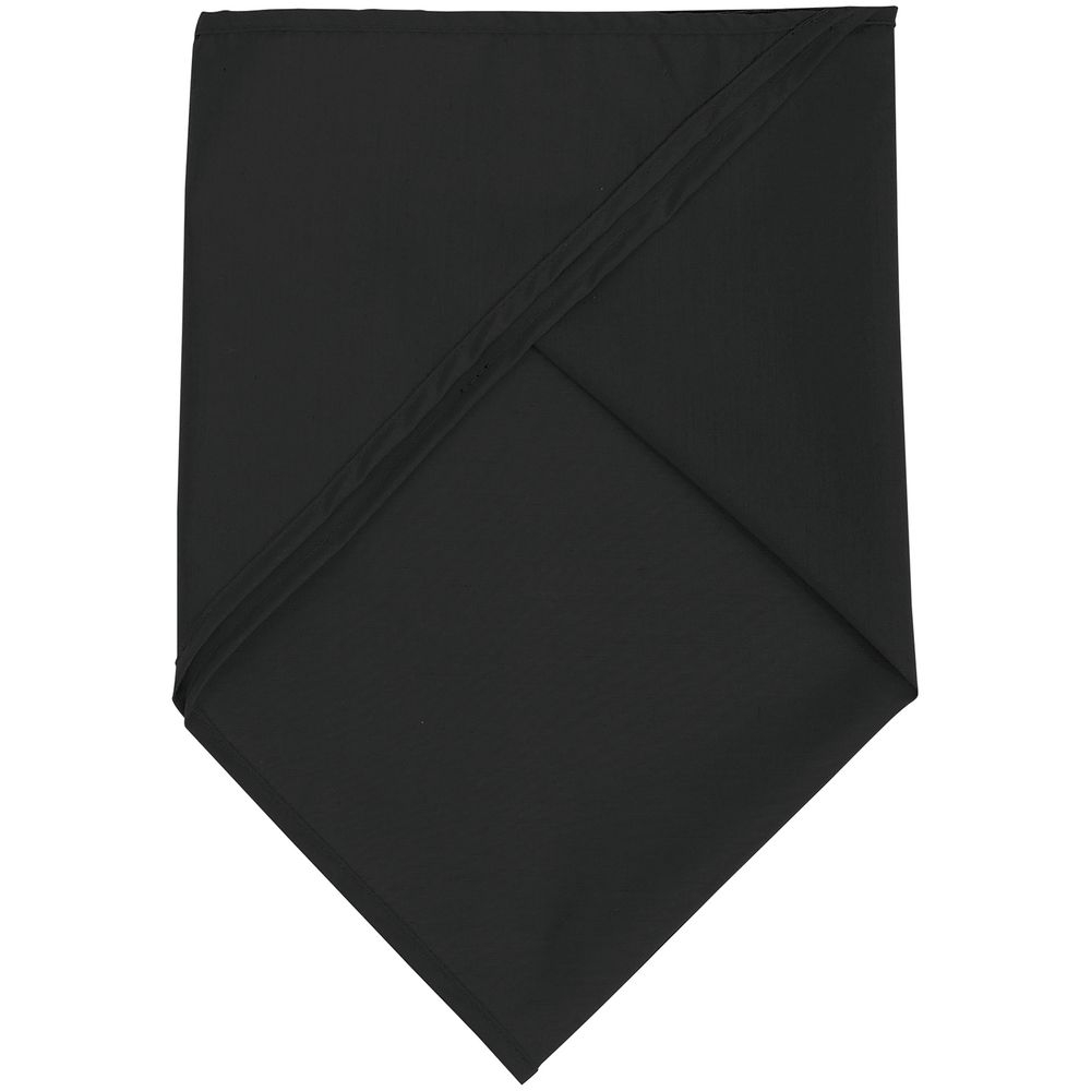 Шейный платок Bandana, черный, черный, полиэстер