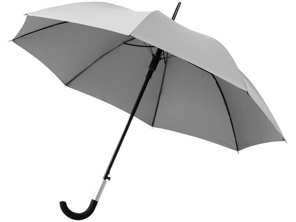 Зонт-трость «Arch», серый, полиэстер
