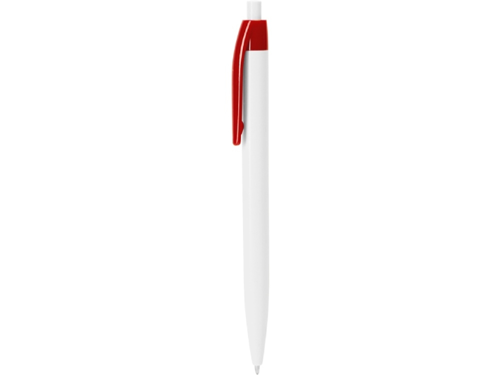 Ручка пластиковая шариковая HINDRES, красный, пластик