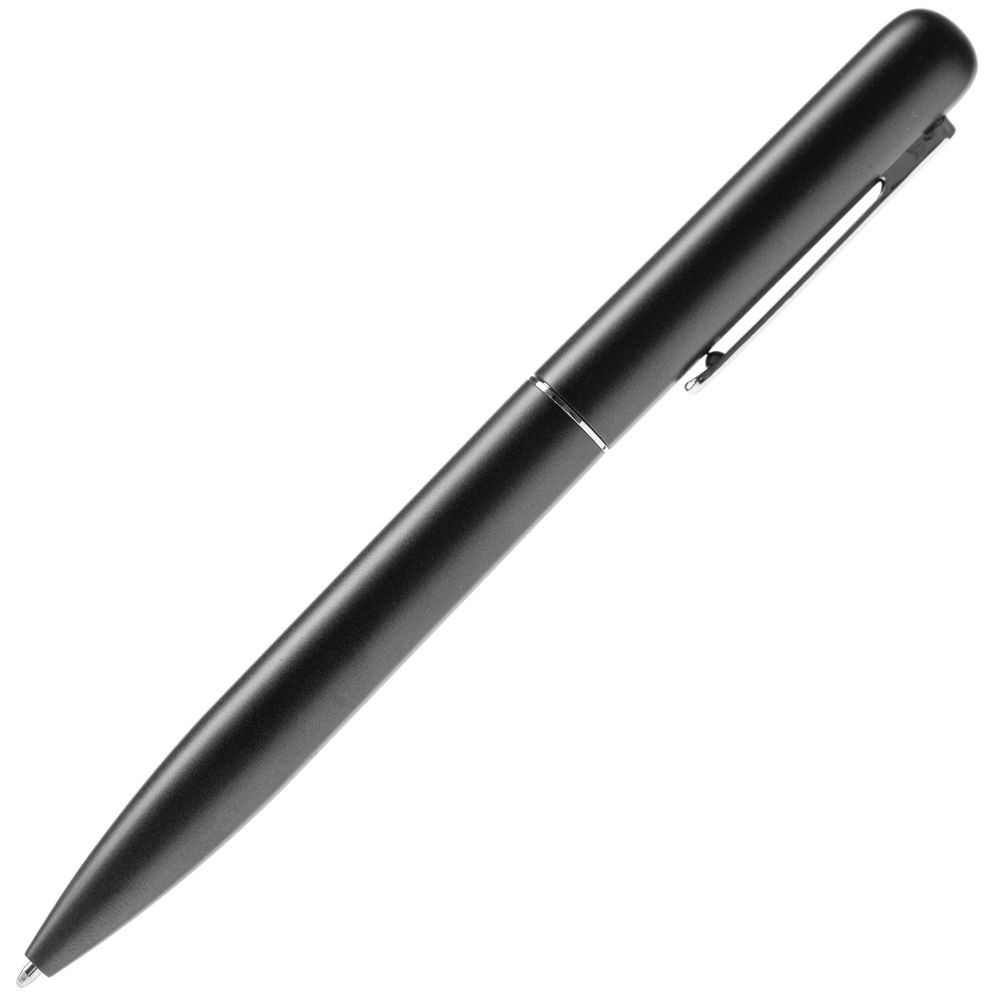 Ручка шариковая Scribo, матовая серая, серый
