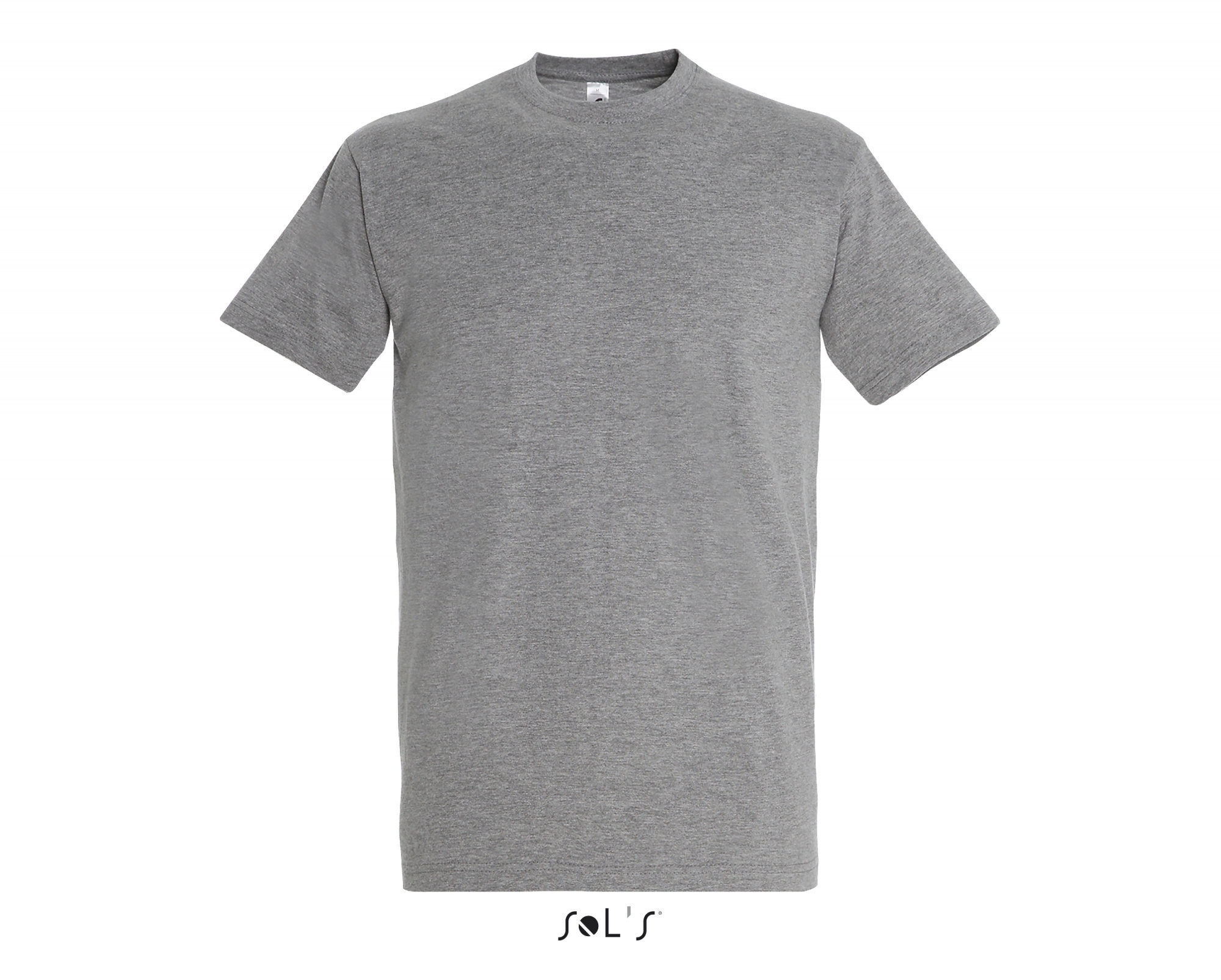 Фуфайка (футболка) IMPERIAL мужская,Серый меланж XS, серый меланж