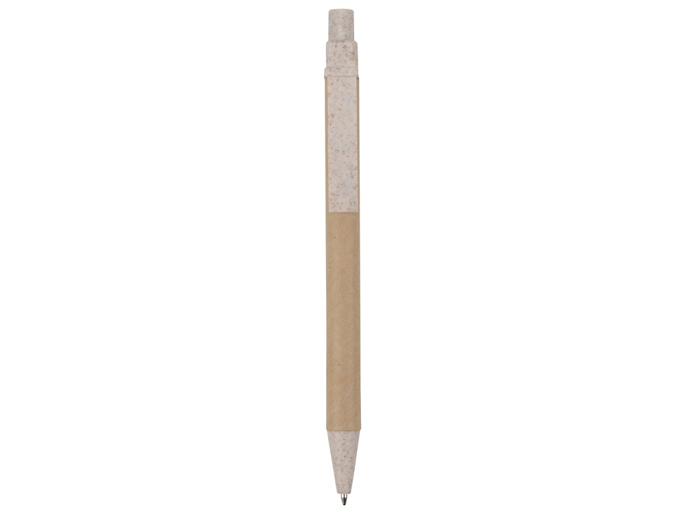 Ручка картонная шариковая «Эко 3.0», коричневый, бежевый, пластик, картон