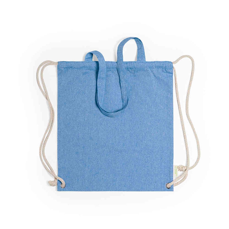 Рюкзак FENIN, синий, 42 x 38 см, 100% переработанный хлопок, 140 г/м2, синий, 100% переработанный хлопок, 140 г/м2