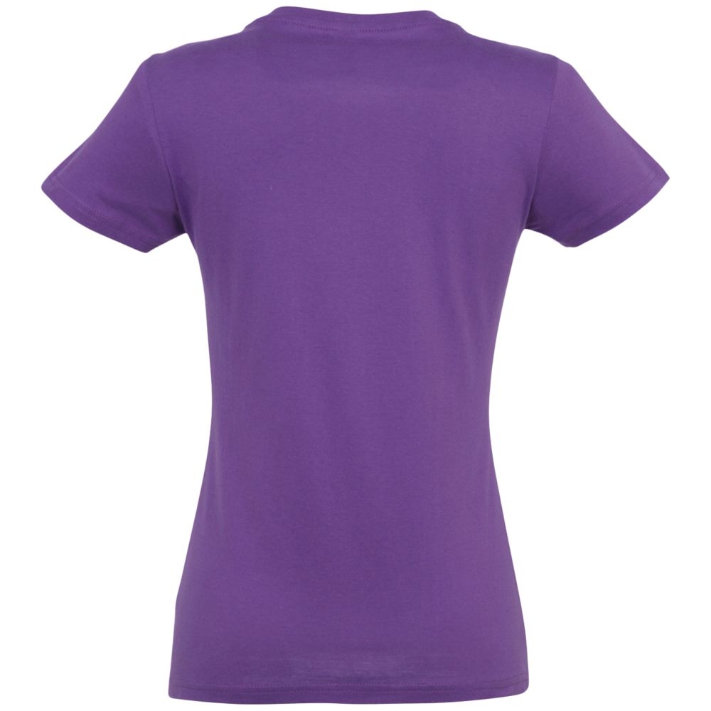 Футболка женская Imperial Women 190, фиолетовая, фиолетовый, хлопок