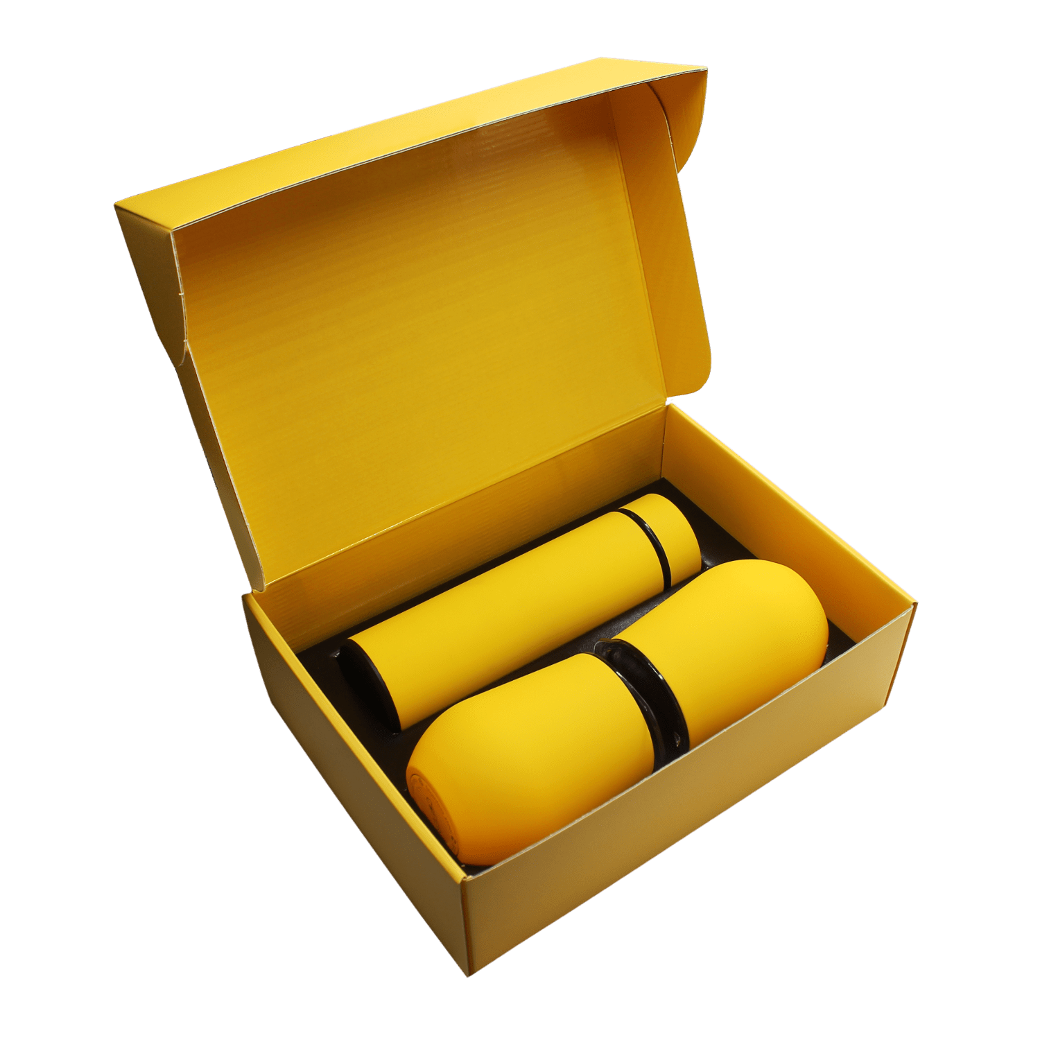 Набор Hot Box C2 (софт-тач) B (желтый), желтый, soft touch