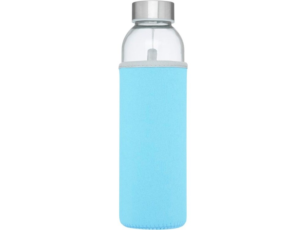 Бутылка спортивная «Bodhi» из стекла, синий, металл, неопрен