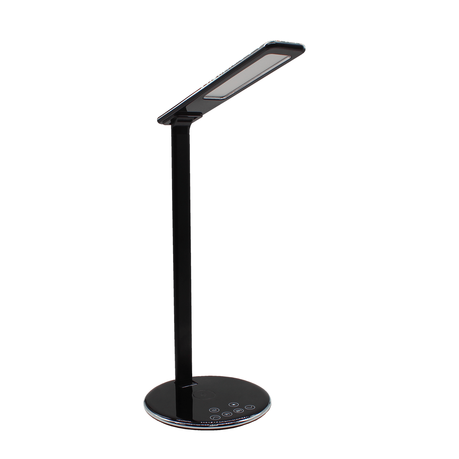 Настольная лампа Starklight с беспроводной зарядкой (черный), черный, пластик