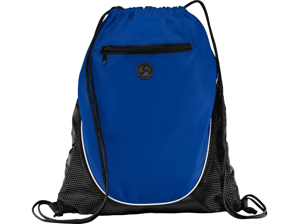 Рюкзак «Peek», синий, черный, полиэстер